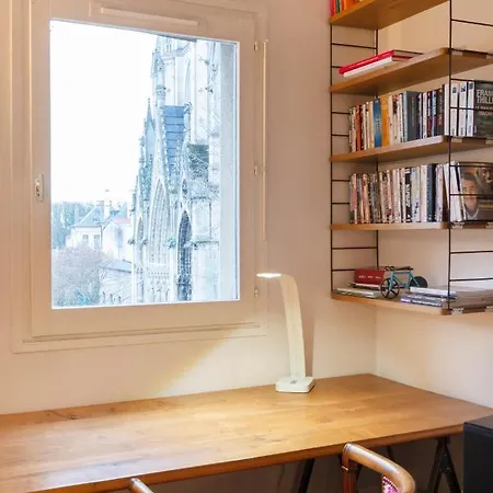 L'appart Des Ducs - Vue Sur La Basilique A * 낭시